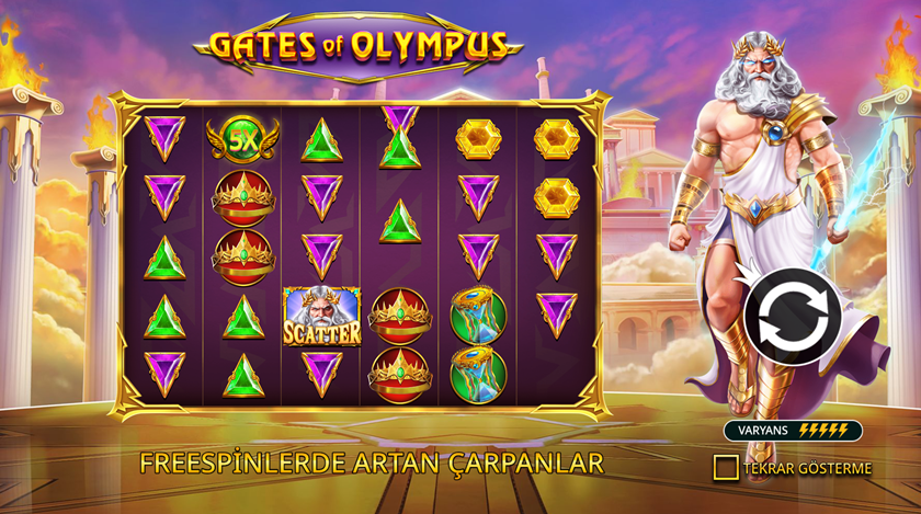 Gates of Olympus oyunu